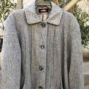 NW Alorna 🇺🇸 Made Woolen Pea Coat, Size L